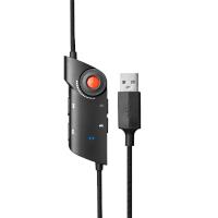RAMPAGE RM-K57 ROWL Kırmızı Led USB 7.1 Surround Mikrofonlu Oyuncu Kulaklığı